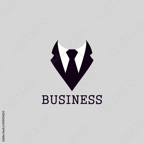 Free Download Business logos. Tie and suit shirt vector illustration for logo or icon  - GFXLoad
