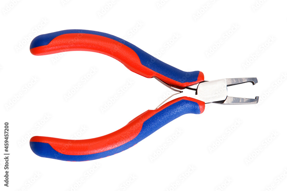 Obraz premium Pliers for processing radio components