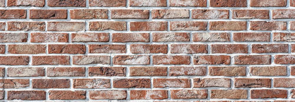 Brick wall texture background may used as background. Panoramic background Brick wall texture background may used as background. Panoramic background