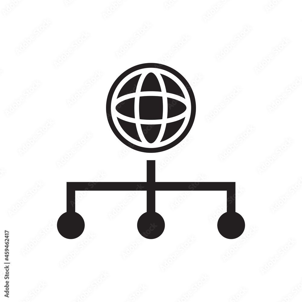 global network - internet communication icon global network - internet communication icon