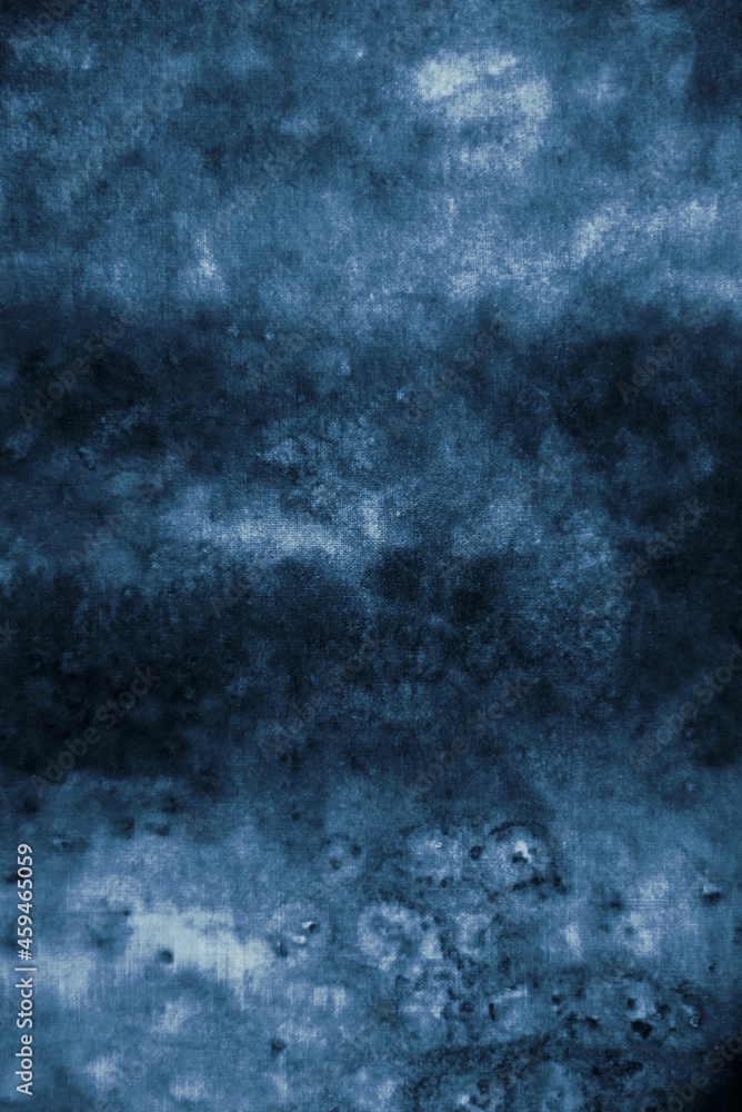 Eerie Deep Blue Texture Overlay