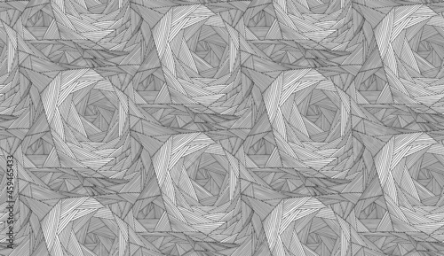 Seamless stripes pattern. Handdrawn vector texture. EPS 10