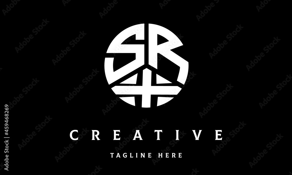 SRX circle three letter logo SRX circle three letter logo