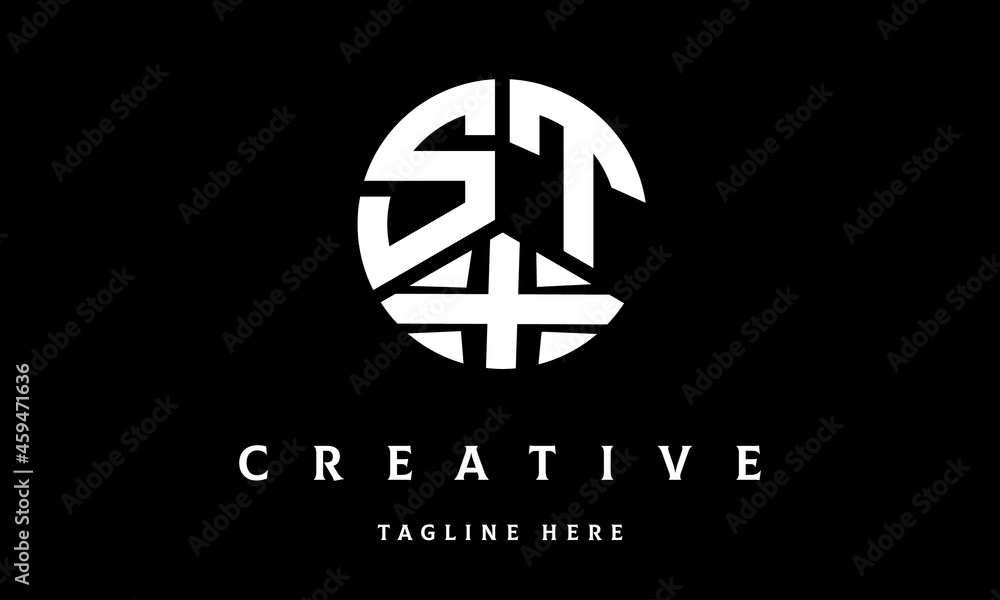 STX circle three letter logo STX circle three letter logo