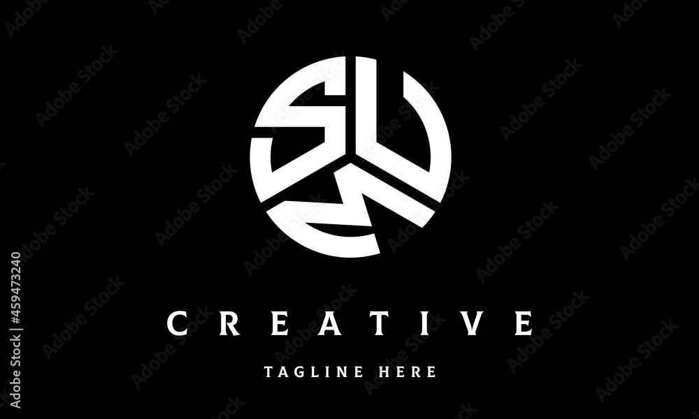 SUM circle three letter logo SUM circle three letter logo