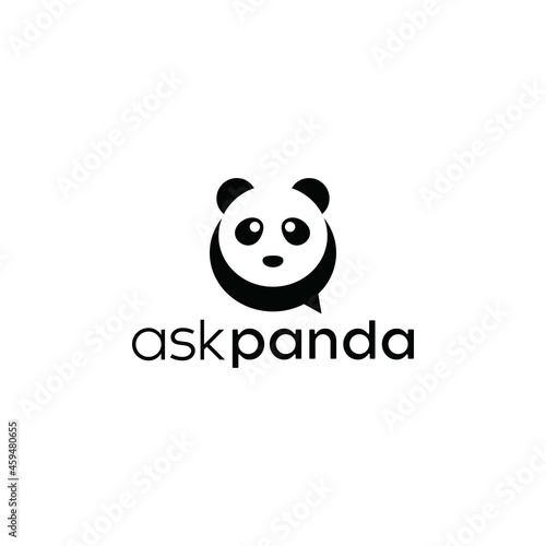 ask panda logo creative