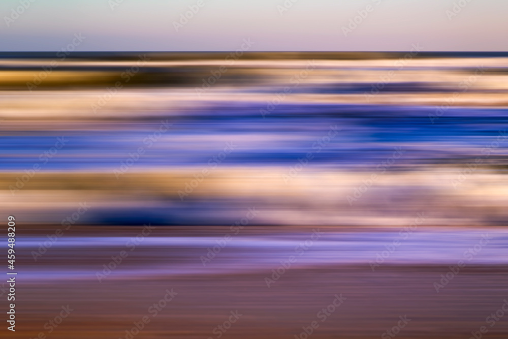 Abstract seascape background, motion blurred, long exposure. Abstract seascape background, motion blurred, long exposure.