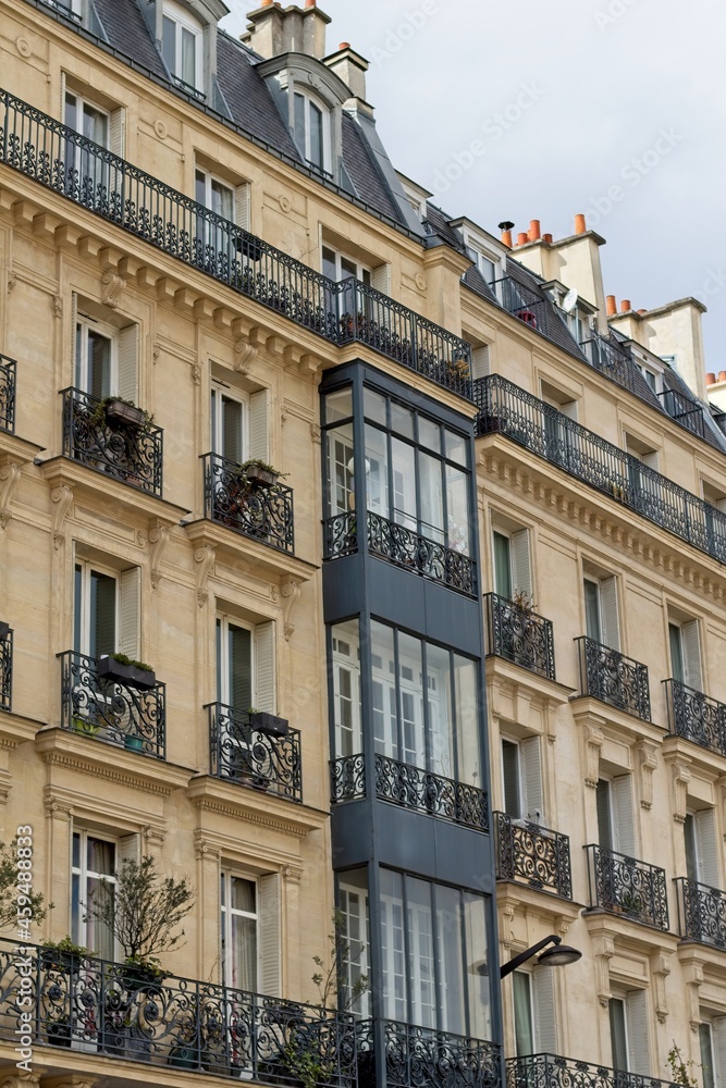 facade of an building