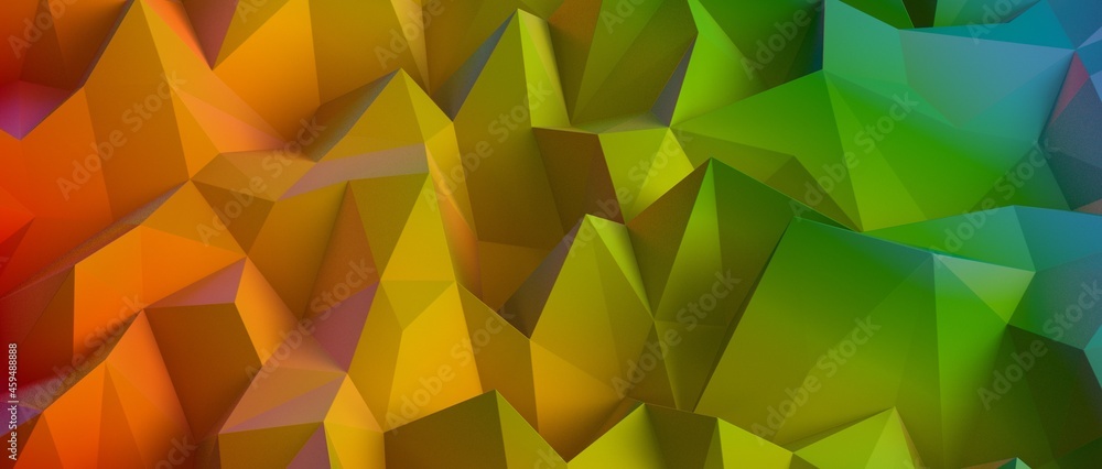 Color Blend Rainbow Trendy Low Poly BG Design Color Blend Rainbow Trendy Low Poly BG Design