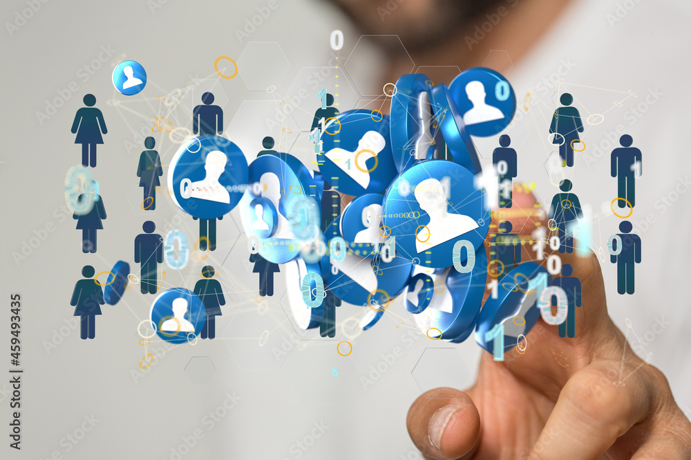HR - Human resources management and recruitment concept HR - Human resources management and recruitment concept