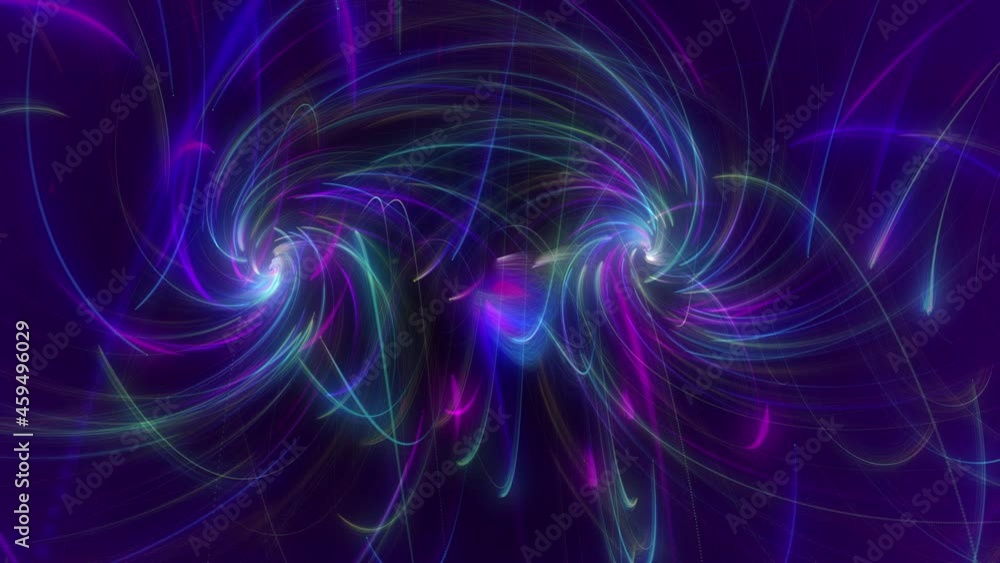 abstract Neon lights looping background abstract Neon lights looping background