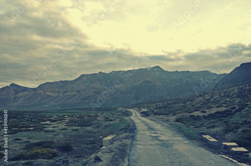 Beautiful Scenic Landscape View Leh Ladakh