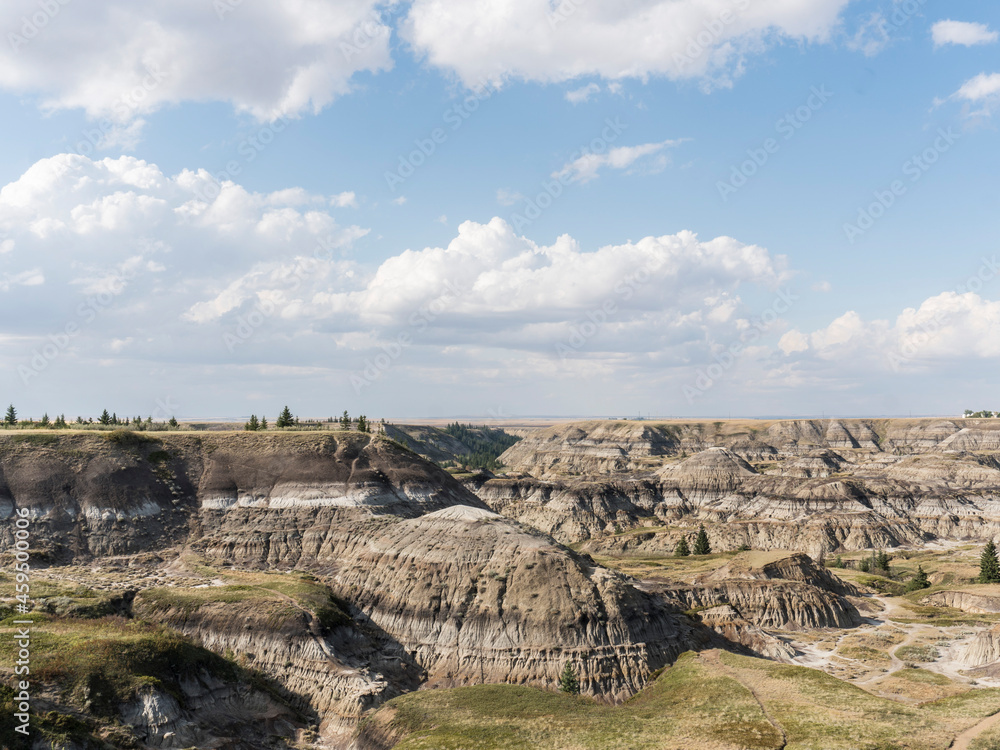 badlands landscape