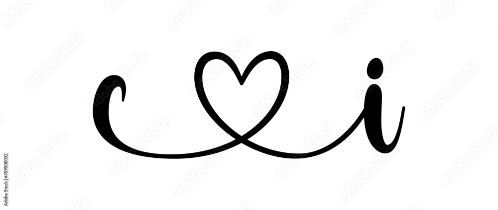 ci, ic, letters with heart Monogram, monogram wedding logo. Love icon, couples Initials, lower case, connecting HEART, home decor, ci, ic, letters with heart Monogram, monogram wedding logo. Love icon, couples Initials, lower case, connecting HEART, home decor,