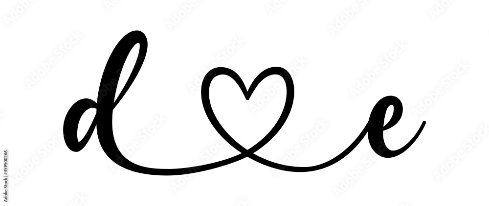 de, ed, letters with heart Monogram, monogram wedding logo. Love icon, couples Initials, lower case, connecting HEART, home decor, de, ed, letters with heart Monogram, monogram wedding logo. Love icon, couples Initials, lower case, connecting HEART, home decor,