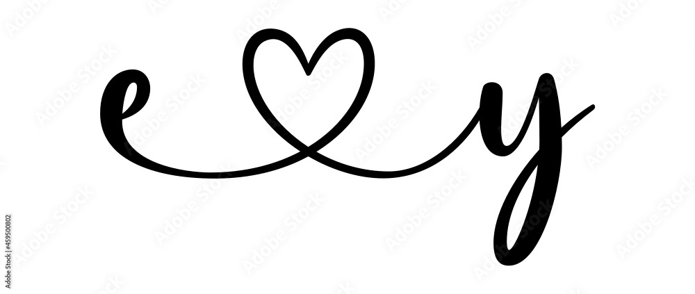 ey, ye, letters with heart Monogram, monogram wedding logo. Love icon, couples Initials, lower case, connecting HEART, home decor, ey, ye, letters with heart Monogram, monogram wedding logo. Love icon, couples Initials, lower case, connecting HEART, home decor,