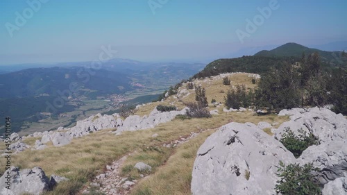 Summer Mountain Valley View