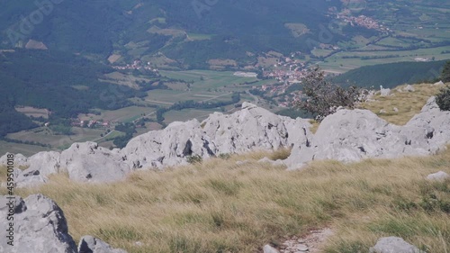 Summer Mountain Valley View