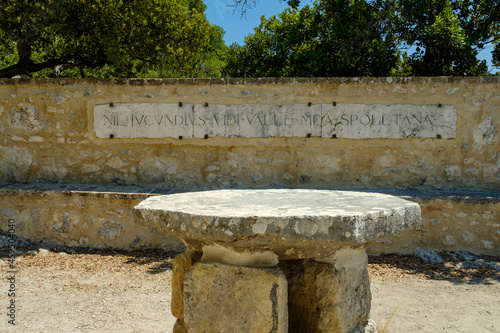 Cenacle of San Francesco with the inscription: 