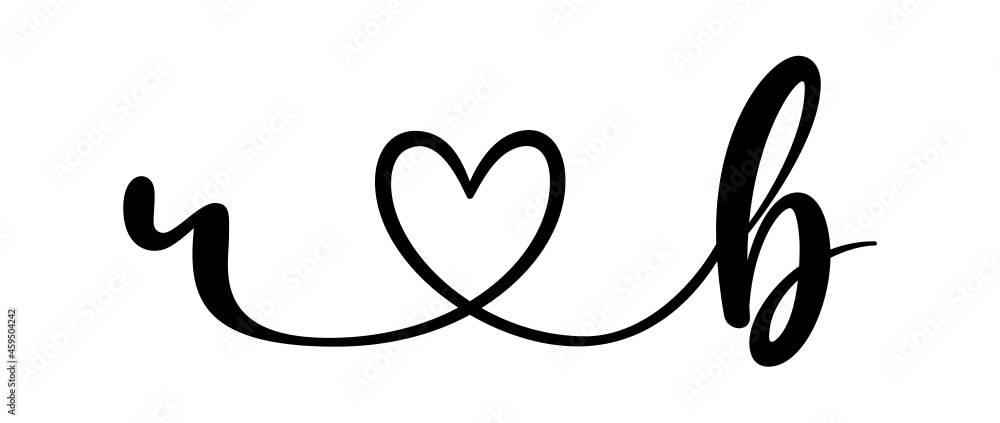 rb, br, letters with heart Monogram, monogram wedding logo. Love icon, couples Initials, lower case, connecting HEART, home decor, rb, br, letters with heart Monogram, monogram wedding logo. Love icon, couples Initials, lower case, connecting HEART, home decor,