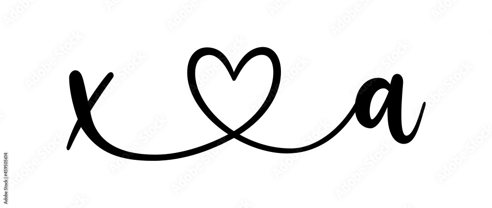 xa, ax, letters with heart Monogram, monogram wedding logo. Love icon, couples Initials, lower case, connecting HEART, home decor, xa, ax, letters with heart Monogram, monogram wedding logo. Love icon, couples Initials, lower case, connecting HEART, home decor,