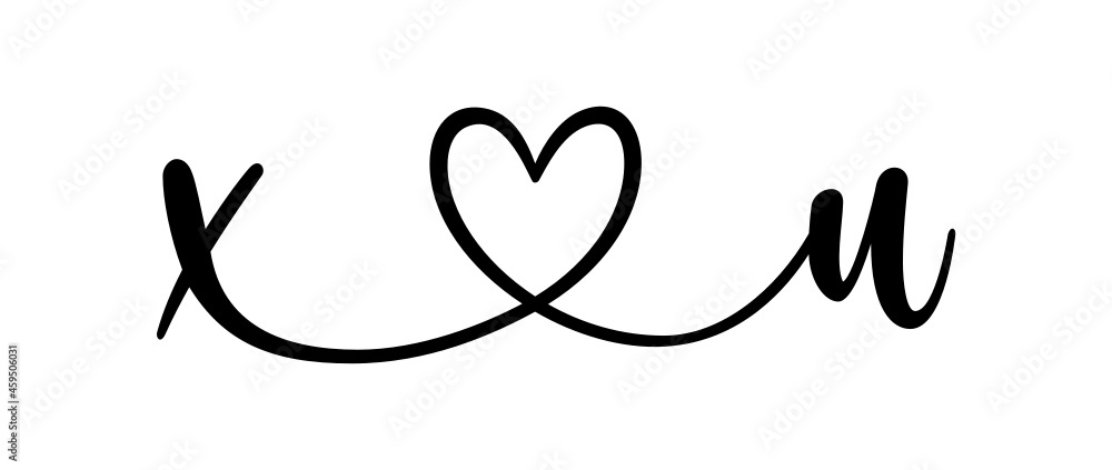 xu, ux, letters with heart Monogram, monogram wedding logo. Love icon, couples Initials, lower case, connecting HEART, home decor, xu, ux, letters with heart Monogram, monogram wedding logo. Love icon, couples Initials, lower case, connecting HEART, home decor,