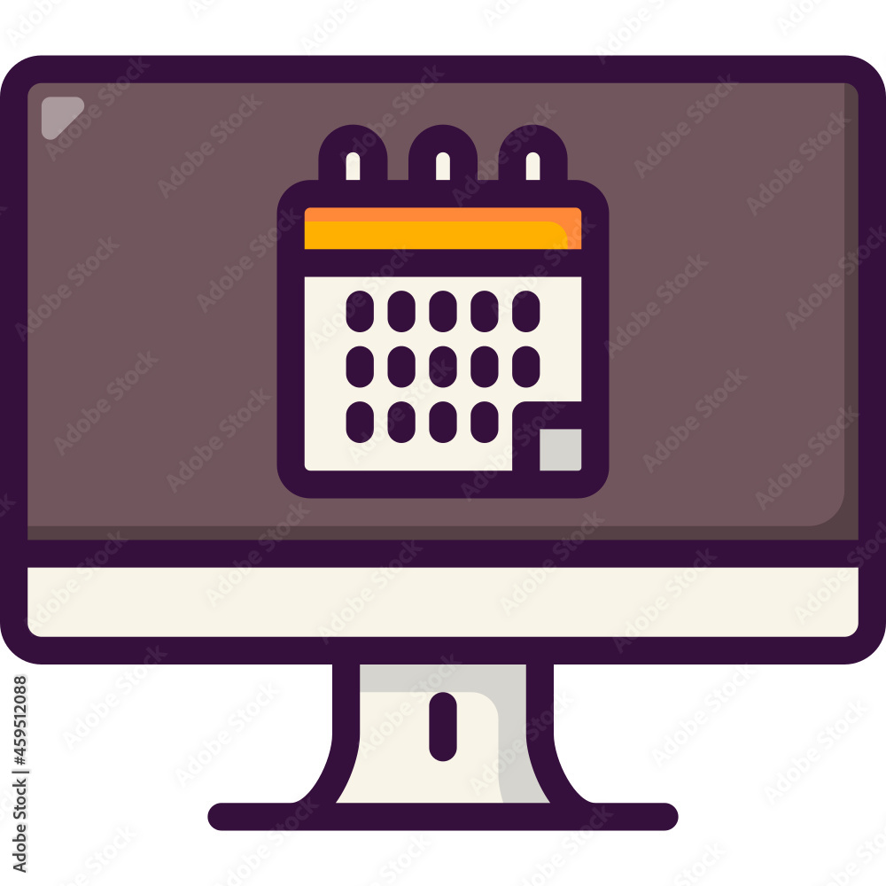 calendar line icon calendar line icon