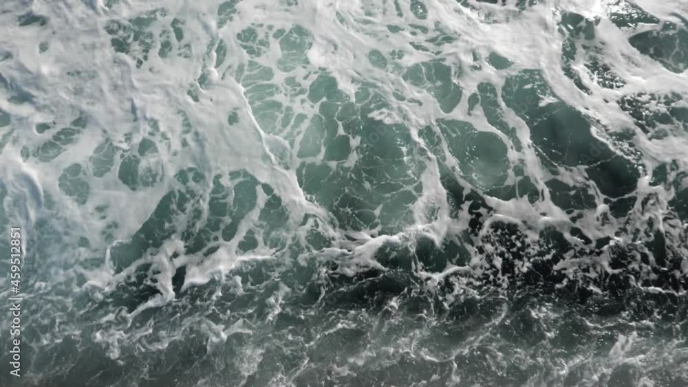 Blue water waves surface, beautiful background with copy space. Fresh drinking water, colorful video. Environmental problems, lack of drinking water, climate change, drought, global warming. Blue water waves surface, beautiful background with copy space. Fresh drinking water, colorful video. Environmental problems, lack of drinking water, climate change, drought, global warming.