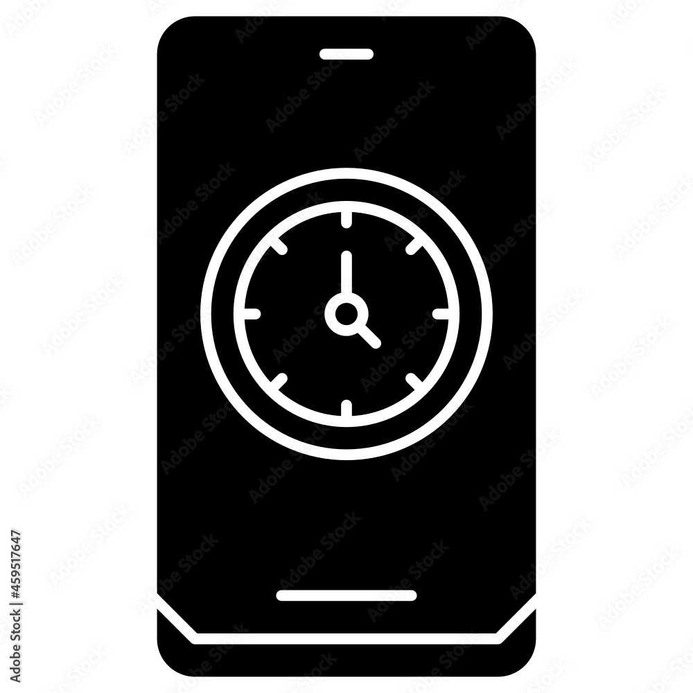 smartphone solid icon