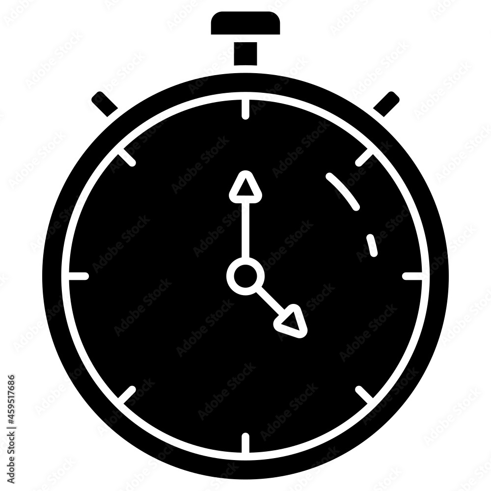 stopwatch solid icon stopwatch solid icon
