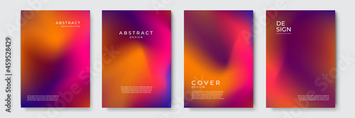 Trendy fluid gradient blur background for cover design background, colorful abstract liquid 3d shaped. Futuristic design backdrop for banner, poster, cover, flyer, presentation, advertising