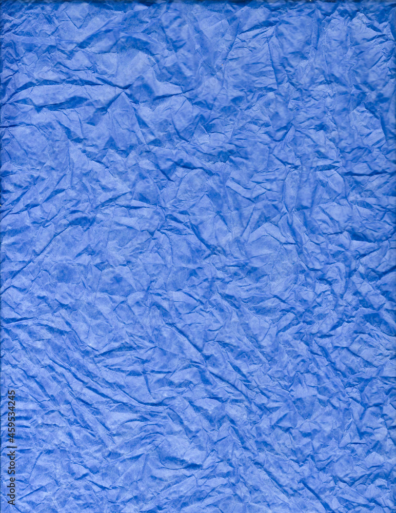 Blue Parchment Paper Texture Background Wrinkles Stock Photo | Adobe Stock