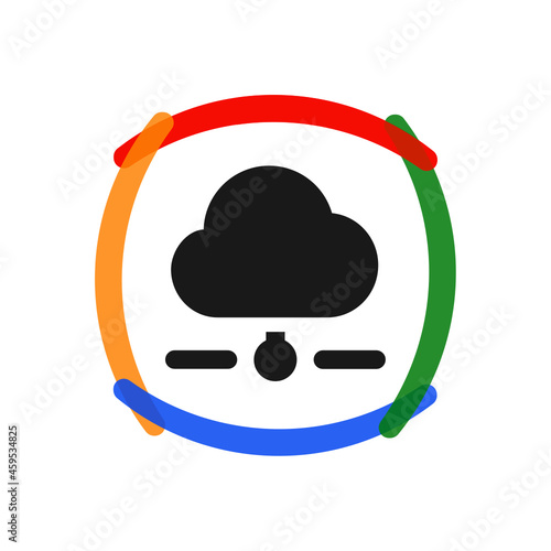 Cloud Network - Sticker