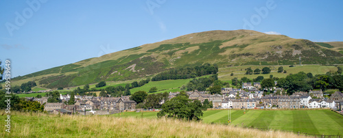 Views of Countryside around Sedbergh, Cumbria. September 2021