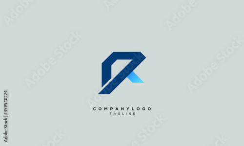PK, KP, Abstract initial monogram letter alphabet logo design