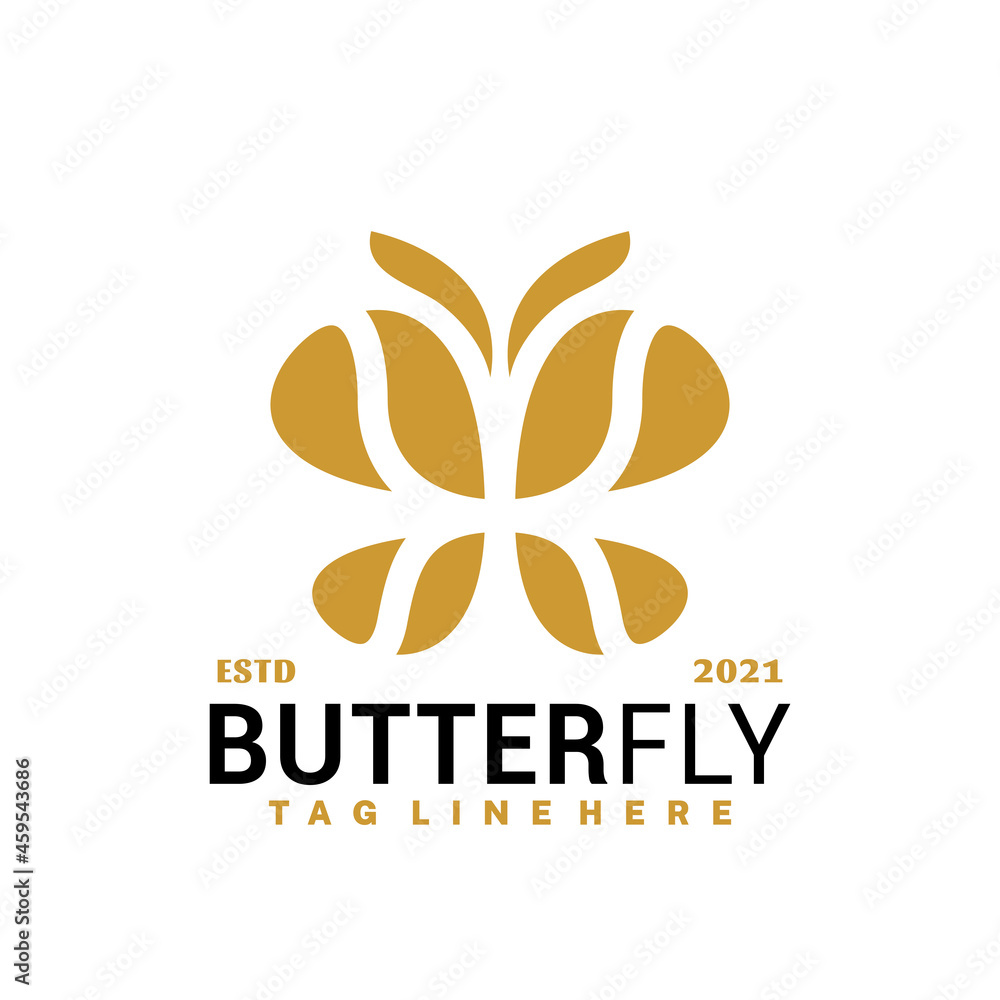 Abstract Butterfly Logo Vector Design, Creative Logos Designs Concept for Template
