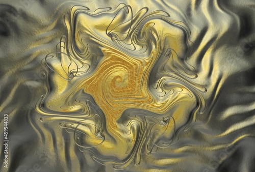 Fototapeta Naklejka Na Ścianę i Meble -  Fantastic fractal background. Abstract fractal texture. Digital art. 3D rendering.