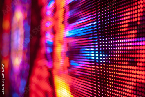 Fotografía Large led projection screens