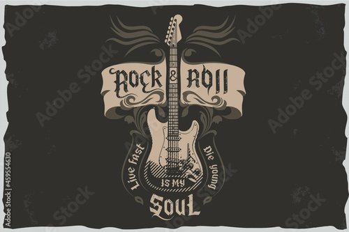 Rock and roll is my soul