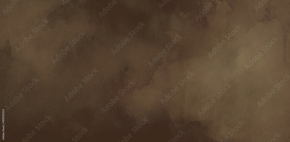 brown background paper, old grunge border design of watercolor blotches with coffee color vintage marbled texture and stains brown background paper, old grunge border design of watercolor blotches with coffee color vintage marbled texture and stains
