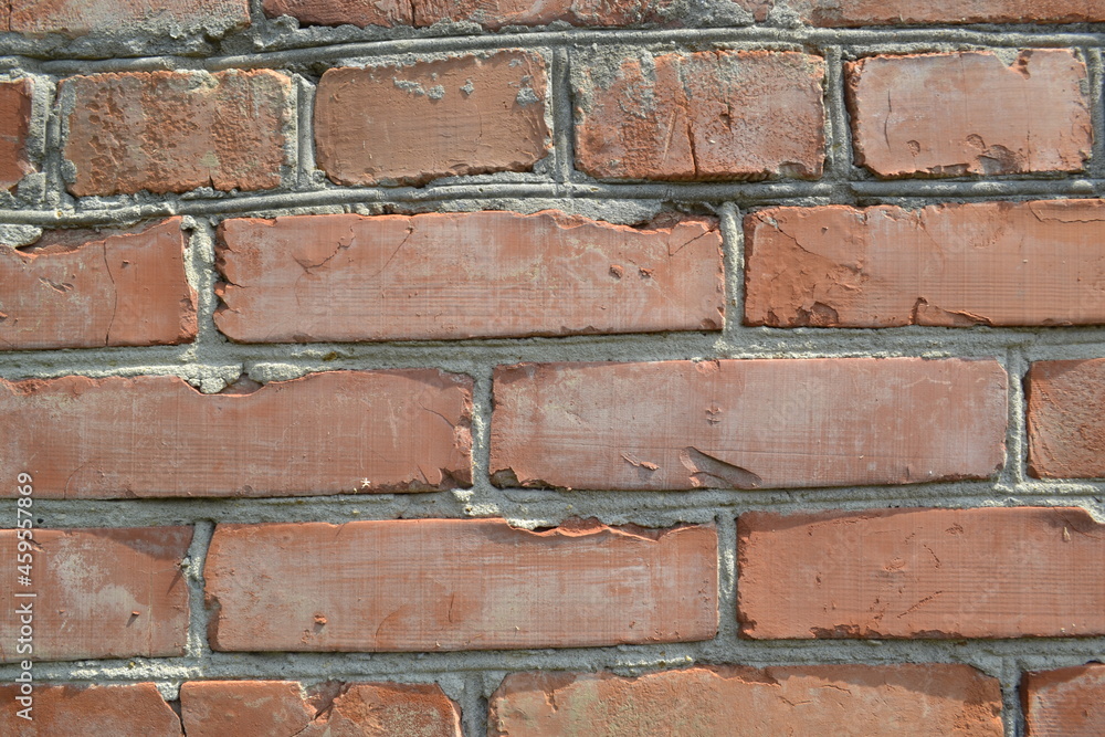 red brick wall red brick wall