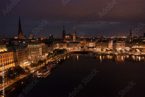 Hamburg - Germany - Panorama from above