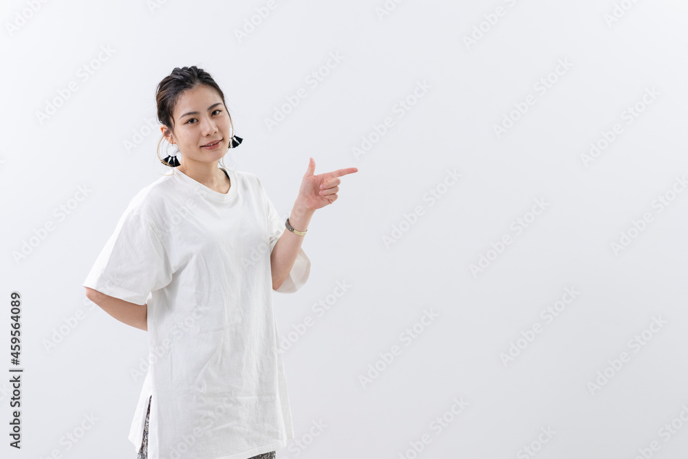 爽やかな女性 爽やかな女性