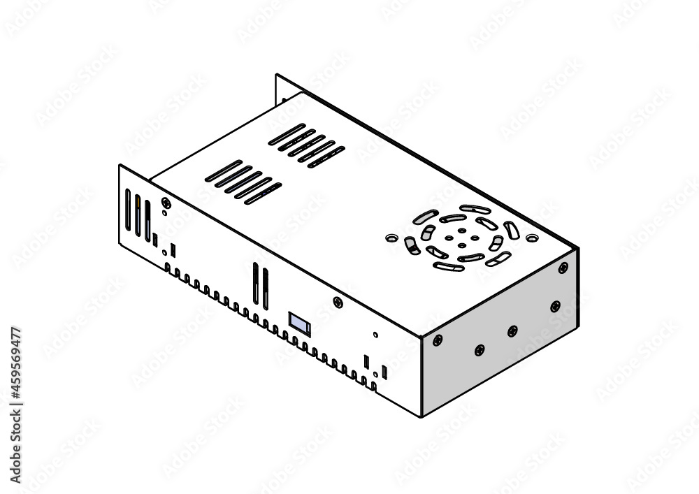 24v Power Supply Illustration 24v Power Supply Illustration
