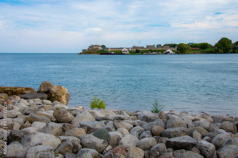 Part of a fort in the niagara valley in United States of America