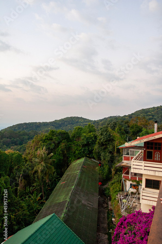 house in the mountains
