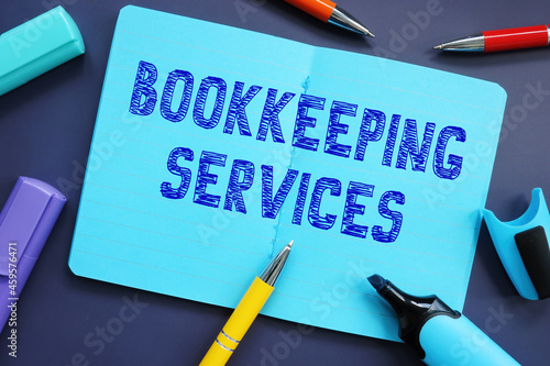  Bookkeeping Services phrase on the page.