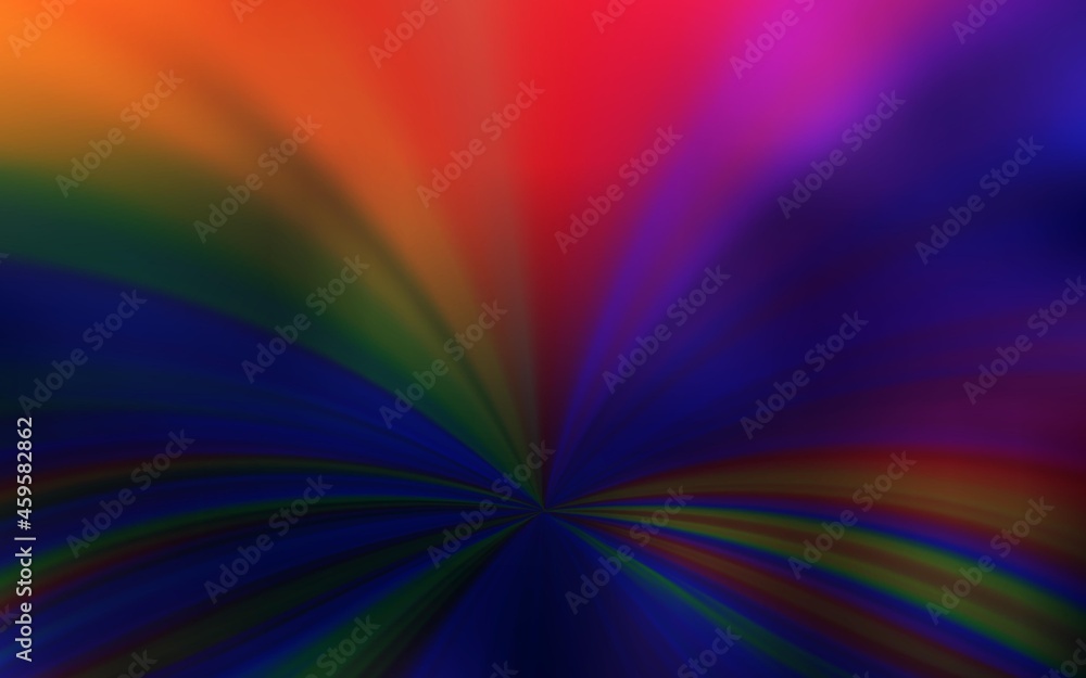 Obraz premium Dark Pink, Blue vector blurred pattern.