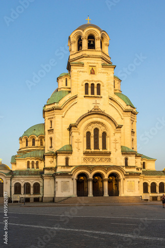 Cathedral Saint Alexander Nevski in Sofia, Bulgaria