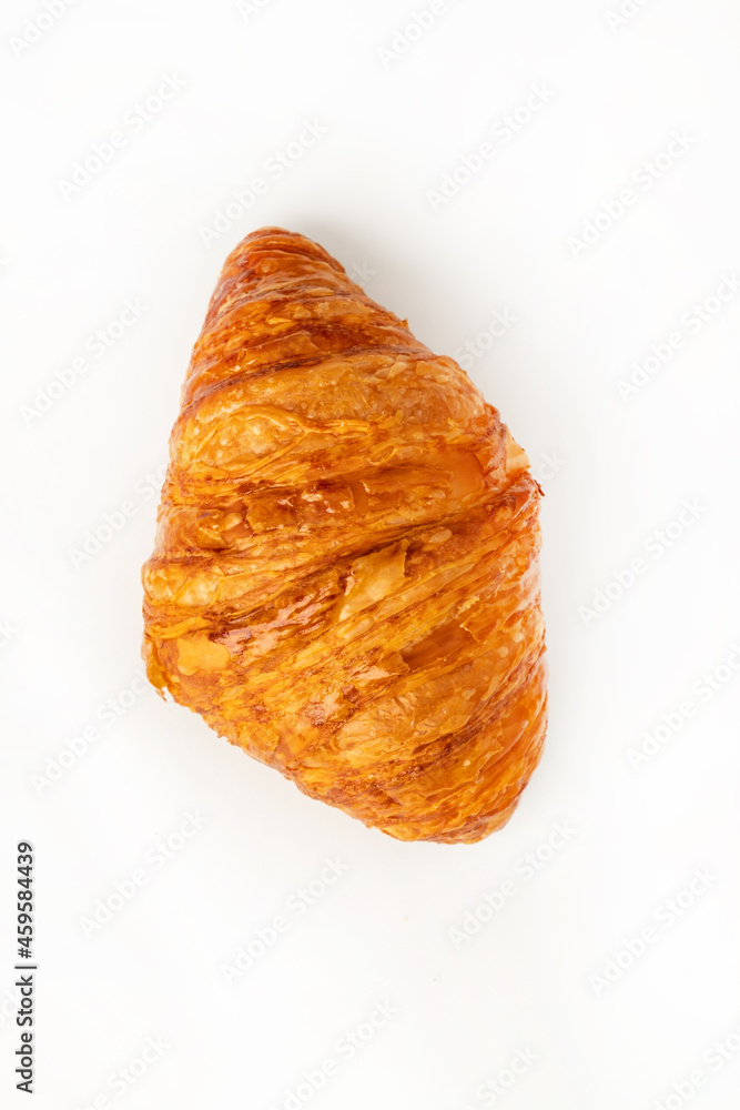 croissant on the white background croissant on the white background